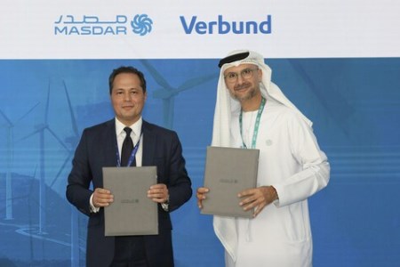 Masdar and VERBUND to explore green hydrogen production in Spain